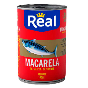 SARDINA MACARELA TOMATE REAL 425GR.