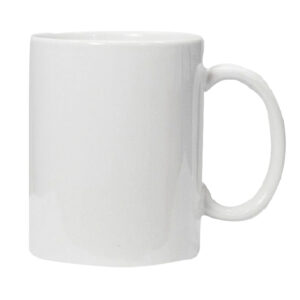TAZA PARA SUBLIMAR STONEWARE BLANCA