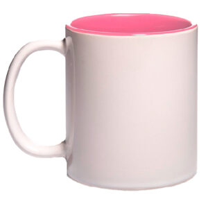 TAZA PARA SUBLIMAR STONEWARE ROSADO