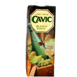 VINO BLANCO CAVIC CARTON 1000ML EX